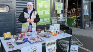 Collecte de denrées alimentaires et de kits hygiène en France